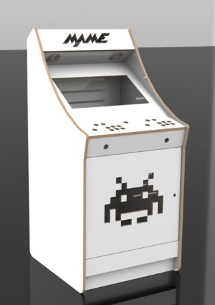 Arcadeworx upright - 2 player lowboy