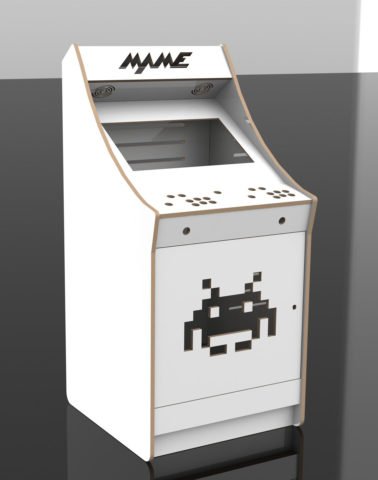 Arcadeworx upright - 2 player lowboy